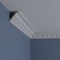 Ekena Millwork 2 3/4"H x 2 1/2"P x 3 5/8"F x 94 1/2"L, (2" Repeat), Tristan Crown Moulding MLD02X02X03TN - alternate 8